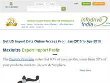 Tablet Screenshot of infodriveindia.com